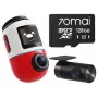 70mai X800 Omni 4K/GPS/WiFi Dual menetrögzítő kamera + 70mai 128GB SD-kártya