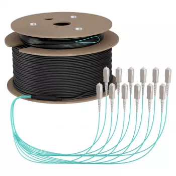EFB trunk kábel U-DQ(ZN)BH OM3 12G (1x12) SC-SC 60m Dca LSZH