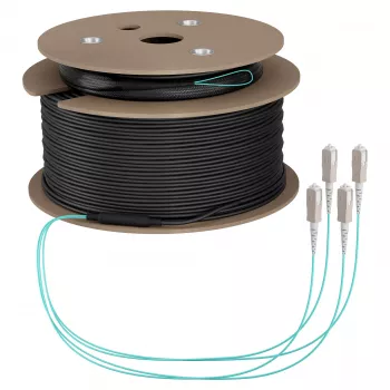 EFB trunk kábel U-DQ(ZN)BH OM3 4G (1x4) SC-SC 70m Dca LSZH
