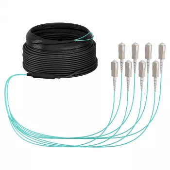 EFB trunk kábel U-DQ(ZN)BH OM3 8G (1x8) SC-SC 10m Dca LSZH