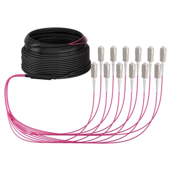 EFB Trunk kábel U-DQ(ZN)BH OM4 12G (1x12) SC-SC 30m Dca LSZH