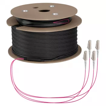 EFB trunk kábel U-DQ(ZN)BH OM4 4G (1x4) LC-LC 70m Dca LSZH