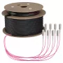EFB Trunk kábel U-DQ(ZN)BH OM4 8G (1x8) SC-SC 120m Dca LSZH