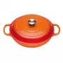 Le Creuset kerek fazék 30 cm, piros