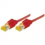 Tecline 72205R Ethernet patch kábel piros