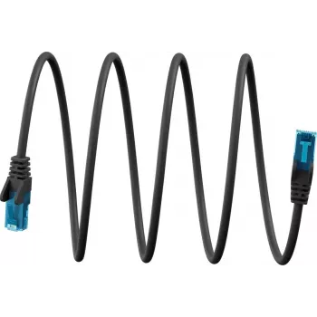 Goobay Ultra-Flexible CAT 6A Patch Cable U/UTP, black (79243)