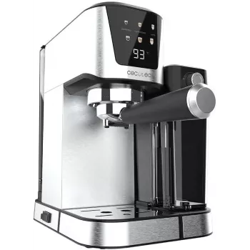 Cecotec kávéfőző | Power Espresso 20 Cream | szivattyúnyomás 20 bar | beépített tejhabosító | félautomata | 1350 W