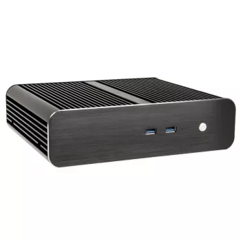 Akasa Euler S ventilátor nélküli Thin-Mini-ITX ház OEM – fekete