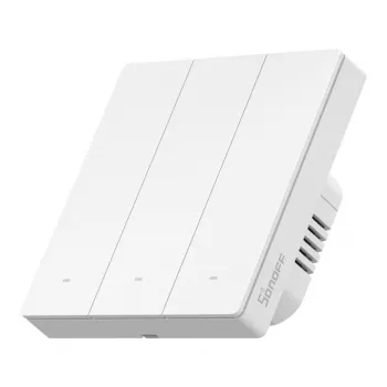 SONOFF M5-3C-86W WiFi Matter Smart Wall Switch (3-Channel) White