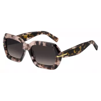 BOSS Women's Sunglasses BOSS1732GSHT8 Havana Brown Gradient Square 54mm