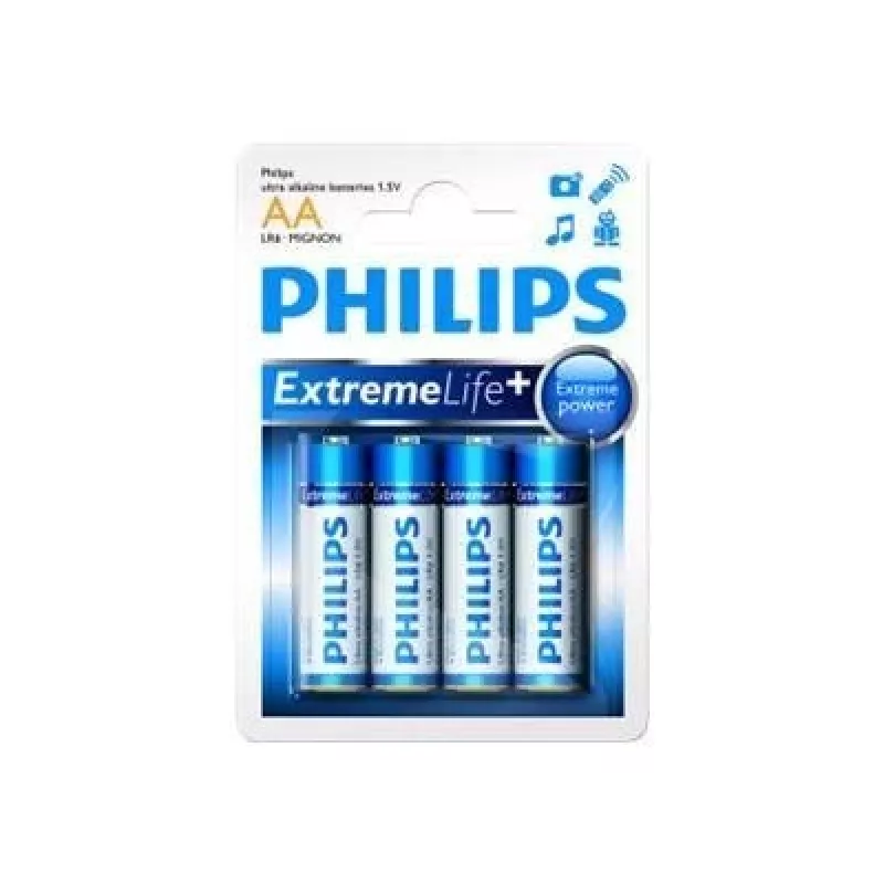 Philips LR6E4B/10 egyszer használatos elem