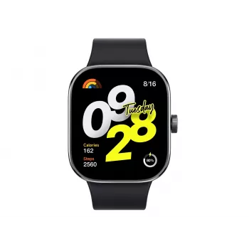 Xiaomi Redmi Watch 4 – okosóra szíjjal – TPU – fekete – csuklókerület: 135–205 mm – kijelző 5 cm (1,97)