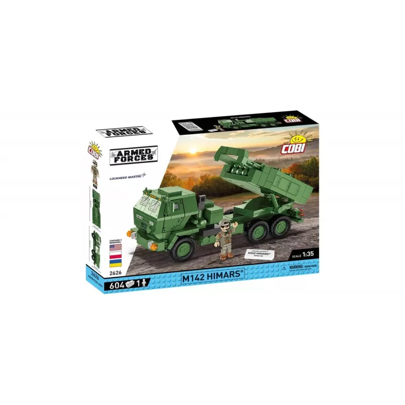 COBI 2626 Armed Forces M142 HIMARS építőjáték, 604 elem