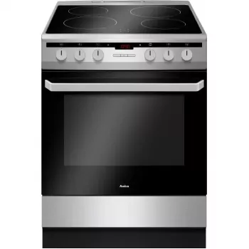 Amica 618CE3.333HTaQ (Xx) elektromos tűzhely, kerámia főzőlap, 60 cm