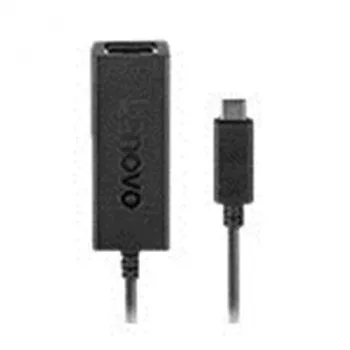 Lenovo 4X90S91831 USB-C–Ethernet adapter, fekete