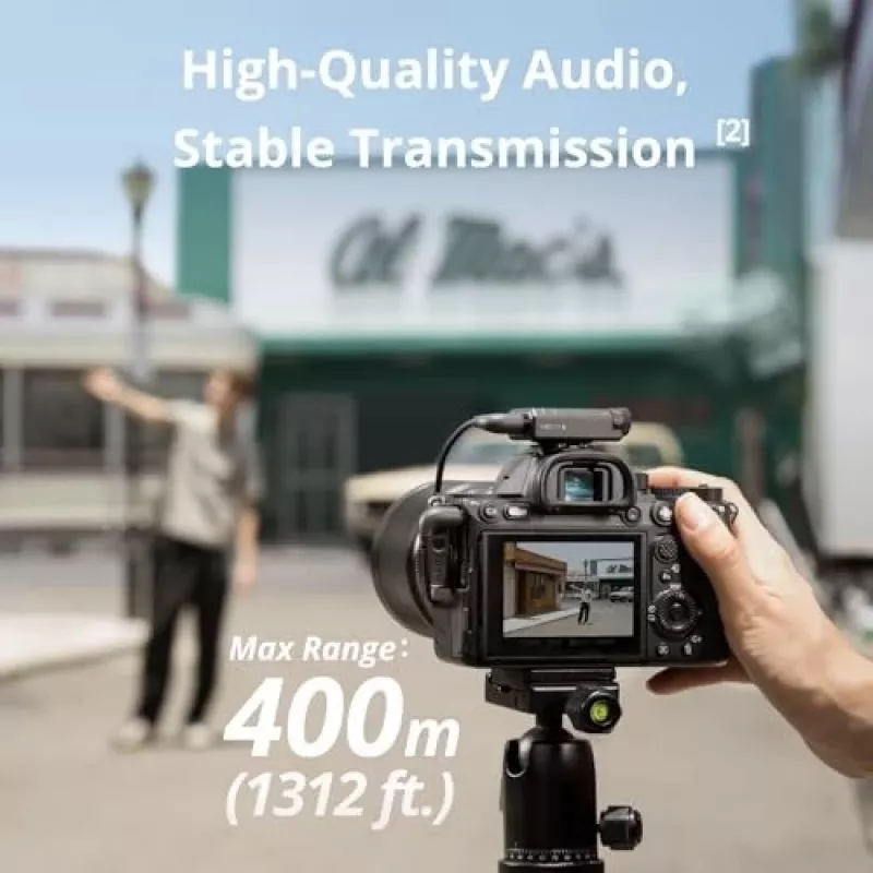 DJI Mic Mini (2 TX + 1 RX + töltőtok) vezeték nélküli mikrofonkészlet - sötétszürke