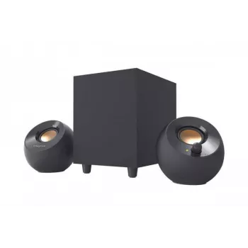 Creative Labs Creative Pebble Plus speaker set 8 W Home Black 2.1 channels
