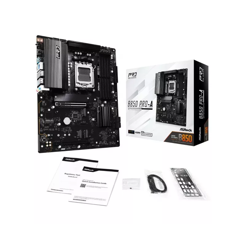 ASRock B850 Pro-A AM5 ATX alaplap