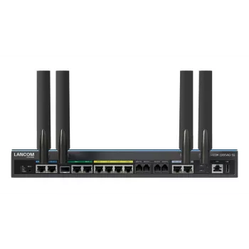 LANCOM 1936VAG-5G (EU) Multi-WAN SD-WAN VoIP gateway, 5G, 1 GbE, fekete