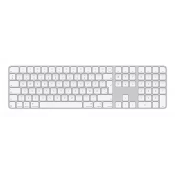 Apple MXK73DK/A Magic Keyboard Touch ID-vel és numerikus billentyűzettel, vezeték nélküli, dán, fehér