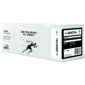 Toner HP Color LaserJet Pro 4202 W2201X TH-2200CYXN 100% új cián