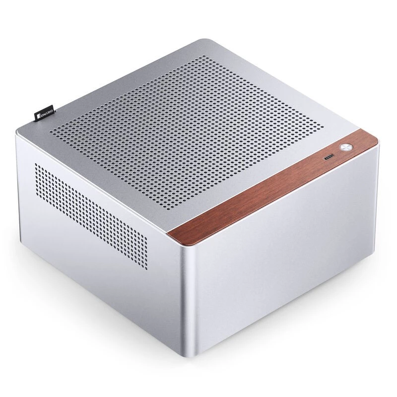 Jonsbo N10 Mini-Tower ITX PC-ház ezüst