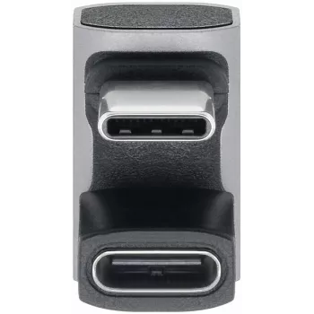 Goobay USB-C adapter 180° U-alakú USB4 - dugó aljzatra (74445)