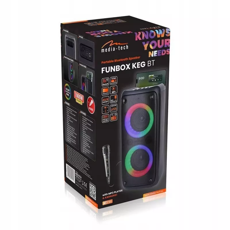 Media-tech MT3181 fekete