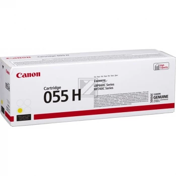 Canon CRG-055HY 5,9K oldal sárga tonerpatron