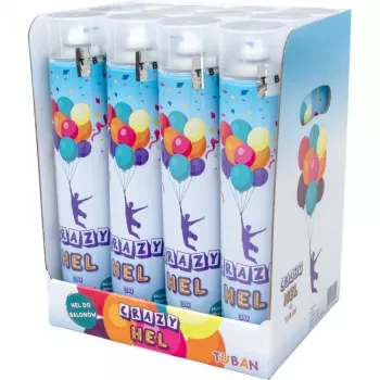 Tuban CRAZY HEL hélium 12 darabos csomag TU3294