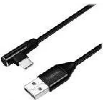 LogiLink CU0137 USB kábel USB 2.0 0,3 M USB A - USB C fekete