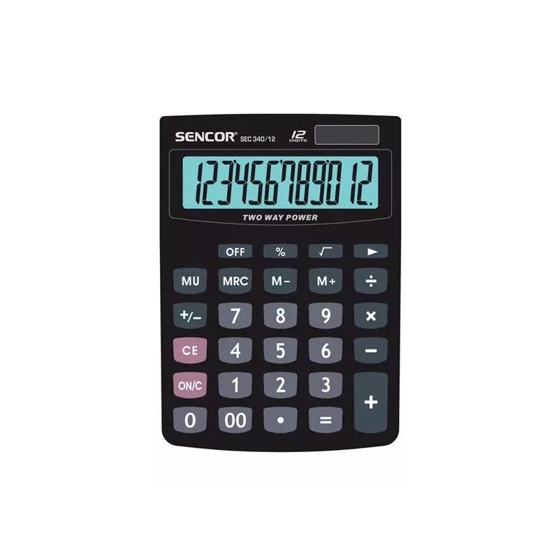 Sencor SEC 340/12 termék fekete