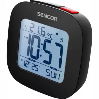Sencor SDC 1200 B ébresztős óra, fekete