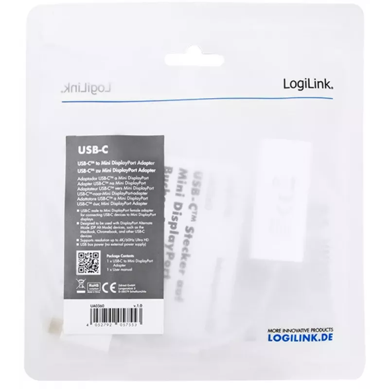Videokábel-adapter LogiLink UA0360