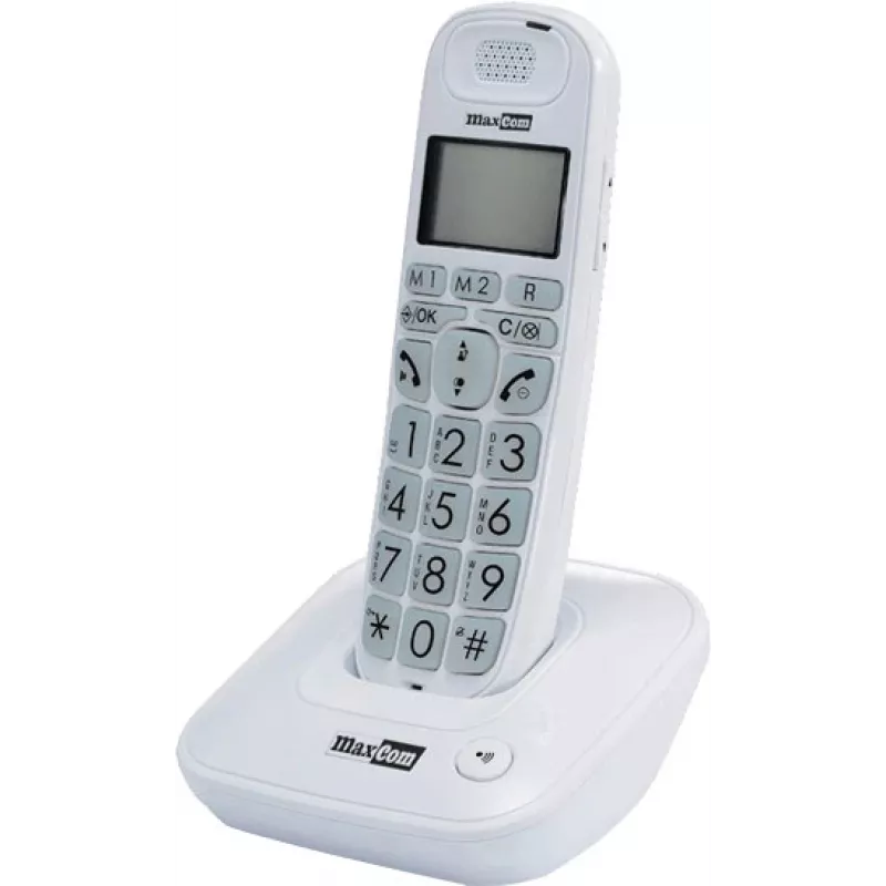 Maxcom MC6800 fehér vezetékes DECT telefon