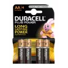 Duracell Basic AA/LR6 alkáli elemek, 4 darab