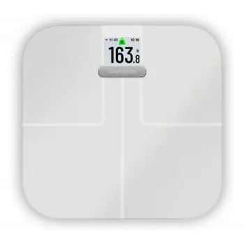 Garmin Index S2 intelligens testösszetétel-mérleg, fehér