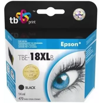 Tintapatron TB kompatibilis Epson T1811 fekete 100% új
