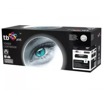 Utángyártott toner HP 305A cián, új OPC-vel TH-411ARO