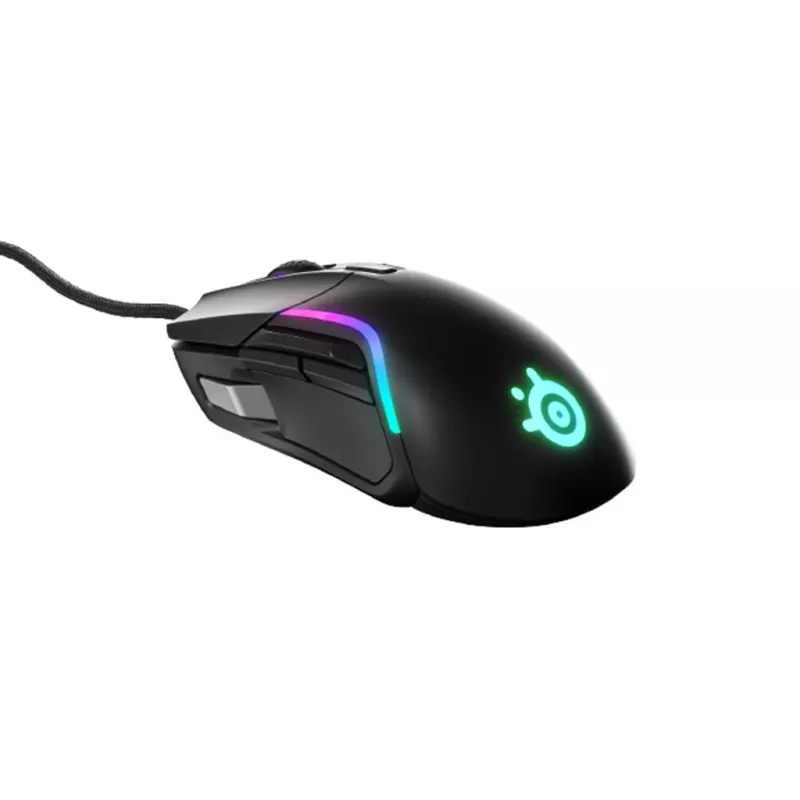 SteelSeries Rival 5 játék egér, fekete, 18000 DPI, USB