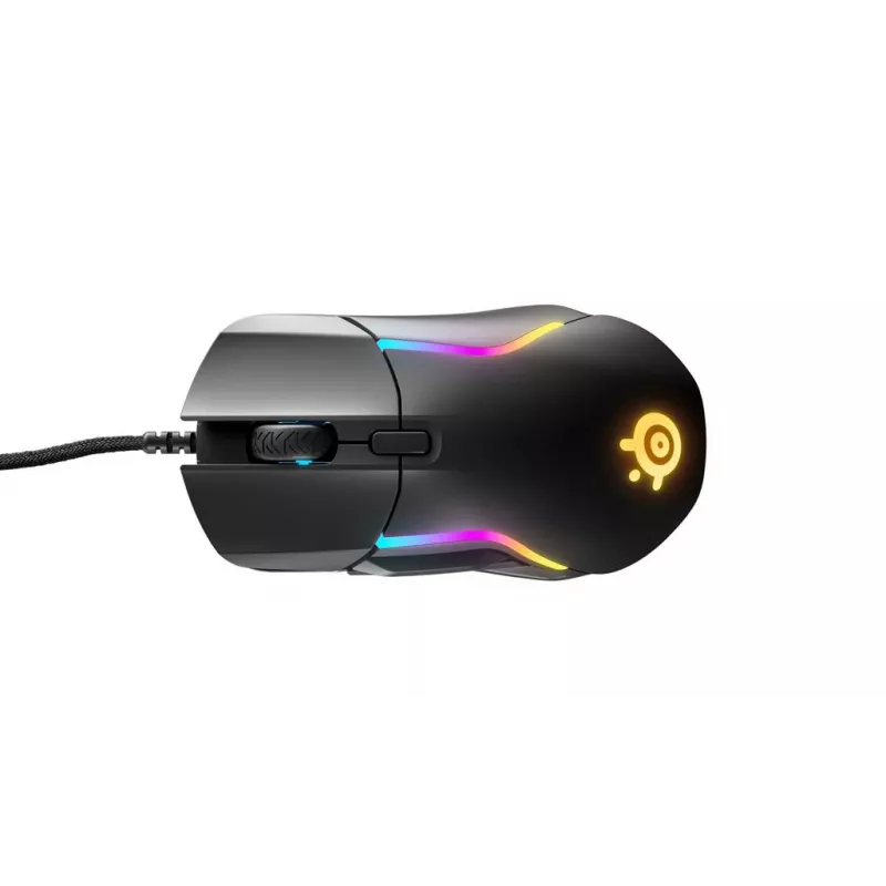 SteelSeries Rival 5 játék egér, fekete, 18000 DPI, USB