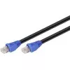 Goobay 94393 Ethernet patch kábel fekete
