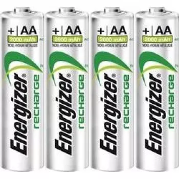 Energizer ACCU Recharge Power Plus NiMH akkumulátorok AA 2000 mAh 4 darabos csomag
