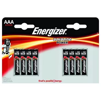 Energizer E92 alkáli AAA elem — 8 darabos buborékcsomagolás