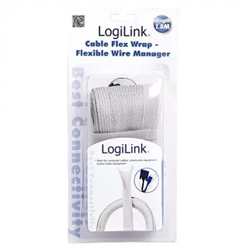 LogiLink KAB0007 kábelkötöző, szürke