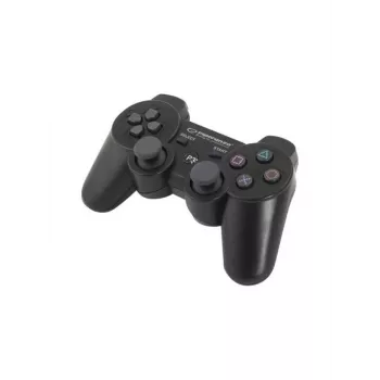 Esperanza EGG109K játékvezérlő fekete Bluetooth joystick analóg PlayStation 3