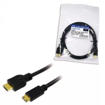 LogiLink CH0022 HDMI-kábel 1,5 m HDMI Type-A (standard) HDMI Type-C (M