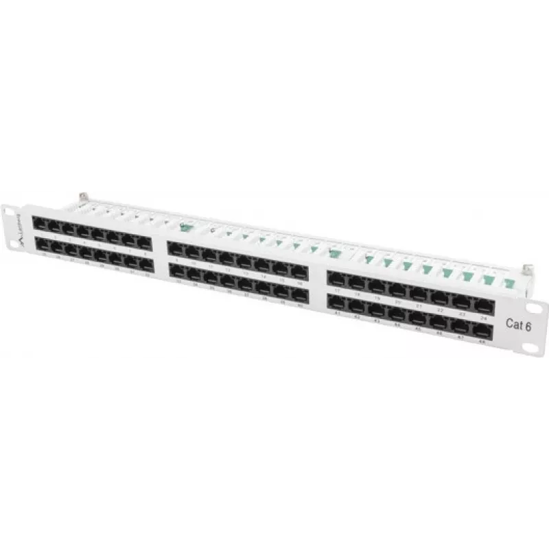 Lanberg PPU6-1048-S patchpanel 1U
