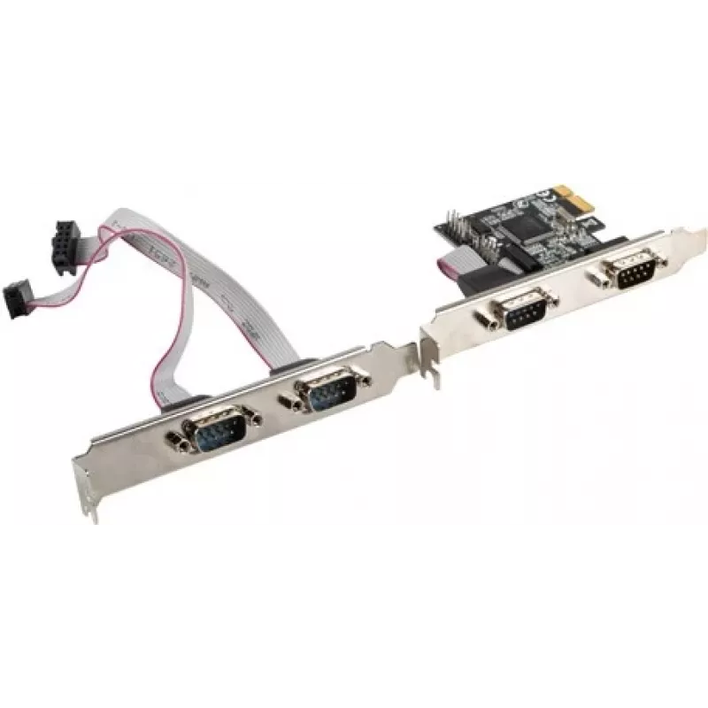 Belső PCIe interfészkártya Lanberg PCE-DB9-004
