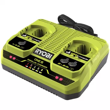 Akkumulátortöltő 18V / 2 port